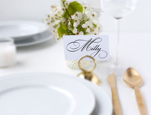 wedding place card
