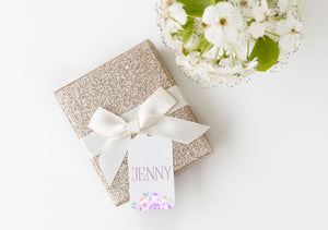 wedding favor tag place tag